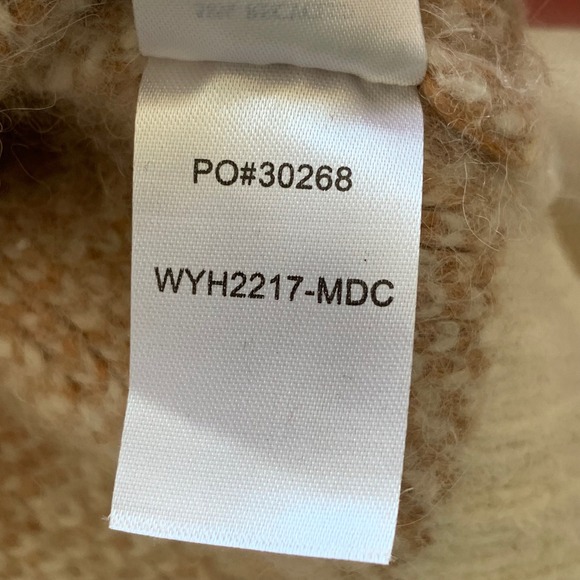 Faherty Saturday Pullover Alpaca Yak Blend Sweater Buffalo Plaid 1/4 Zip Women M - Picture 11 of 11